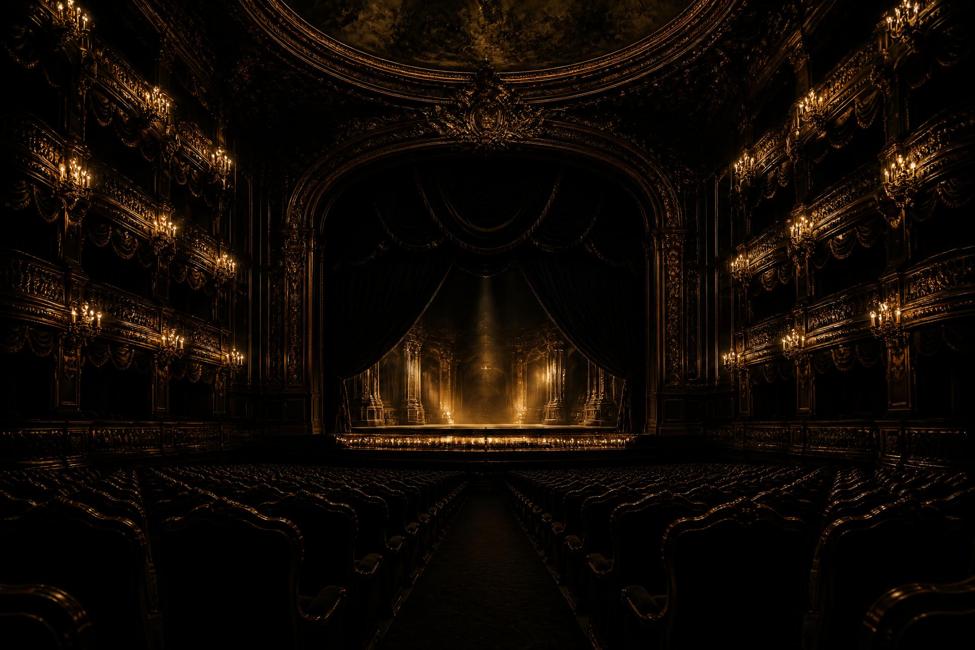 The grand hall of the World Theatre